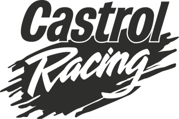 Sticker Logo Castrol Racing