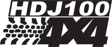 Sticker Logo 4x4 Hdj100