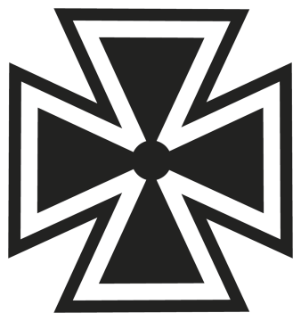Sticker Croix De Malte
