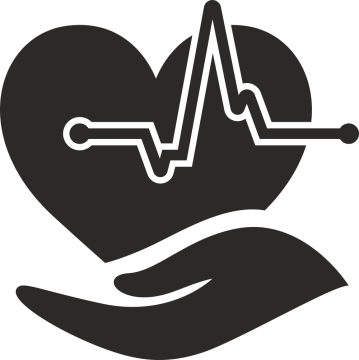 Sticker Logo Coeur Santé