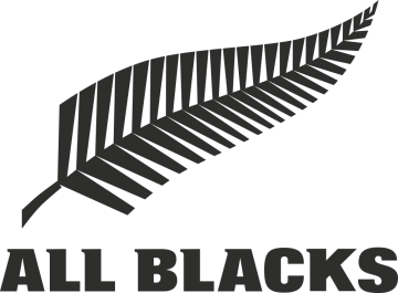 Sticker Rugby Logo All Blacks