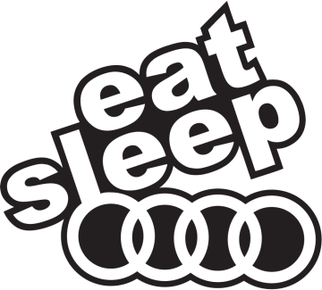 Sticker Eat Sleep Audi