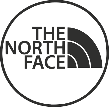 Sticker The North Faith Fond Transparent