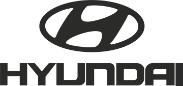 Sticker Hyundai Logo simple et lettrage