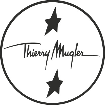 Sticker Thierry Mugler Fond Transparent