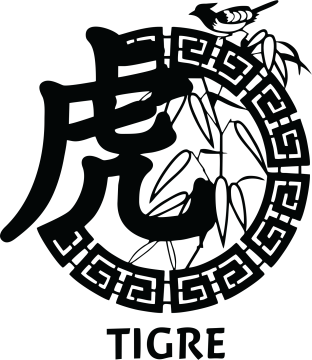 Sticker Astrologie Chinoise Tigre