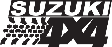 Sticker Logo 4x4 Suzuki