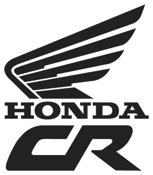 Sticker Honda Cr Gauche