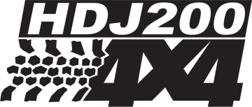 Sticker Logo 4x4 Hdj200