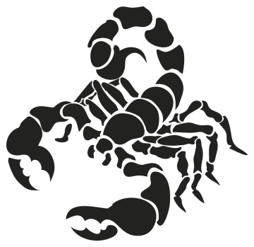 Sticker Signe Du Zodiaque Scorpion