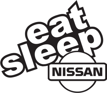 Sticker Eat Sleep Nissan