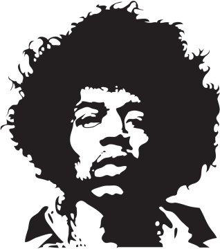 Sticker Jimi Hendrix