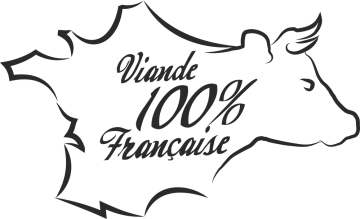 Sticker Logo Viande 100% Française