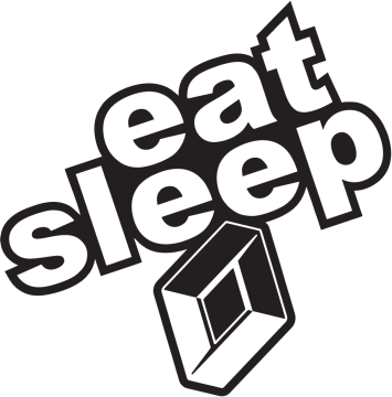 Sticker Eat Sleep Renault