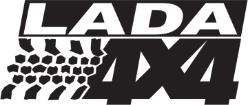 Sticker Logo 4x4 Lada