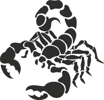 Sticker Scorpion