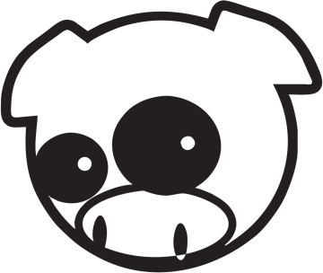 Sticker Pig Jdm