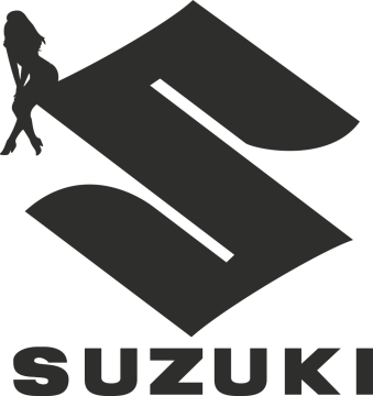 Sticker Sexy Logo  Suzuki