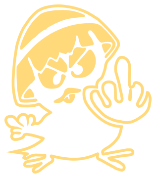 Votre autocollant et Sticker Calimero Doigt au meilleur prix | Stickers ...