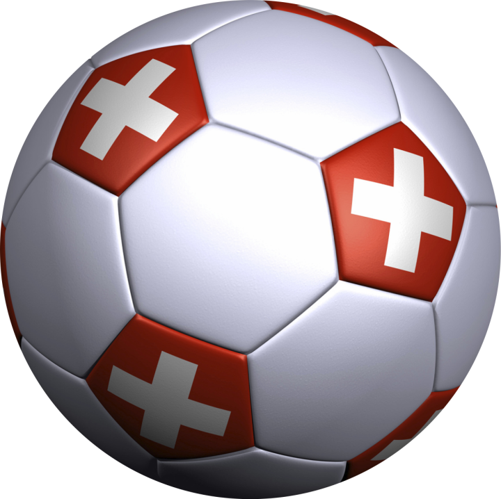 Autocollant Ballon Foot Suisse