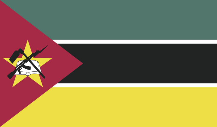 Autocollant Drapeau Mozambique