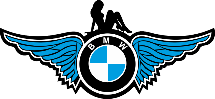Autocollant Sexy Logo Bmw
