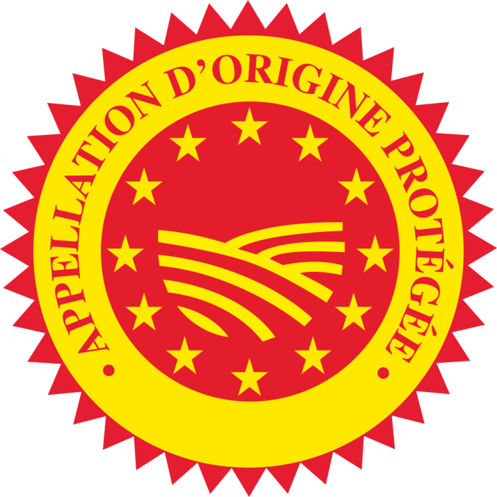 Autocollant Logo Aop Appellation D'origine Protégée