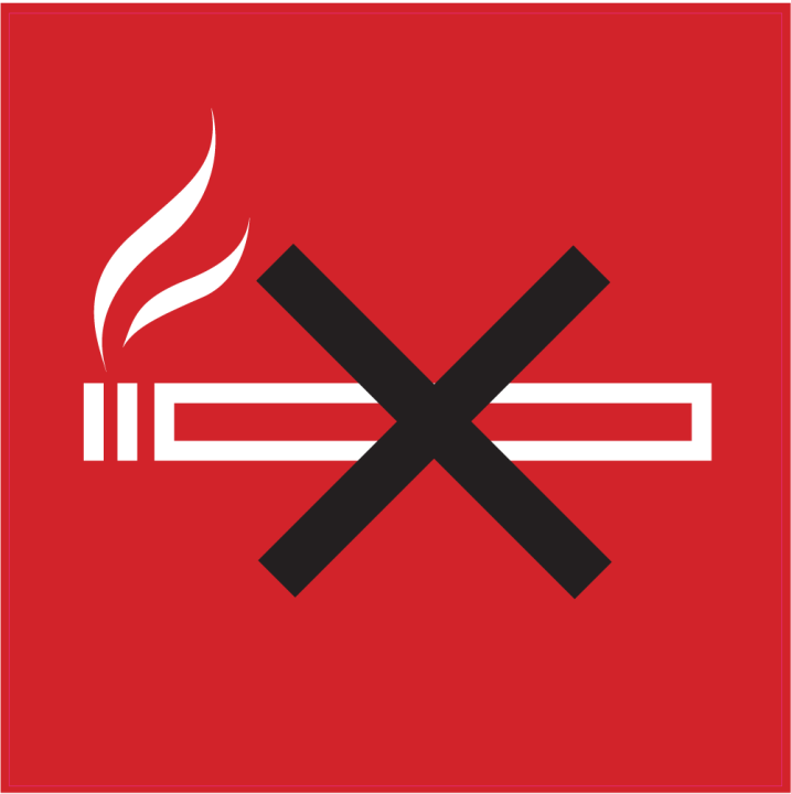 Autocollant Panneau Indication Interdiction De Fumer