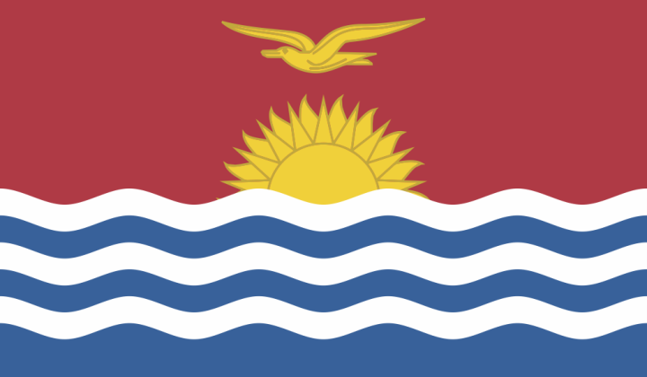 Autocollant Drapeau Kiribati
