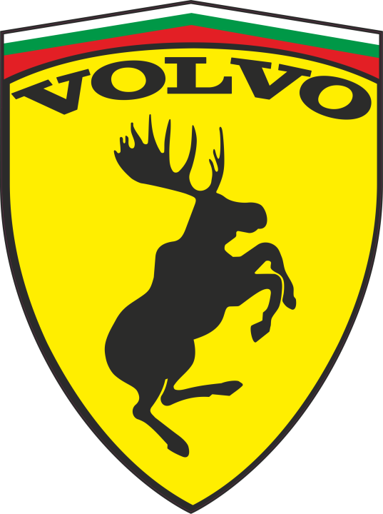 Autocollant Volvo Moose 2 - droite