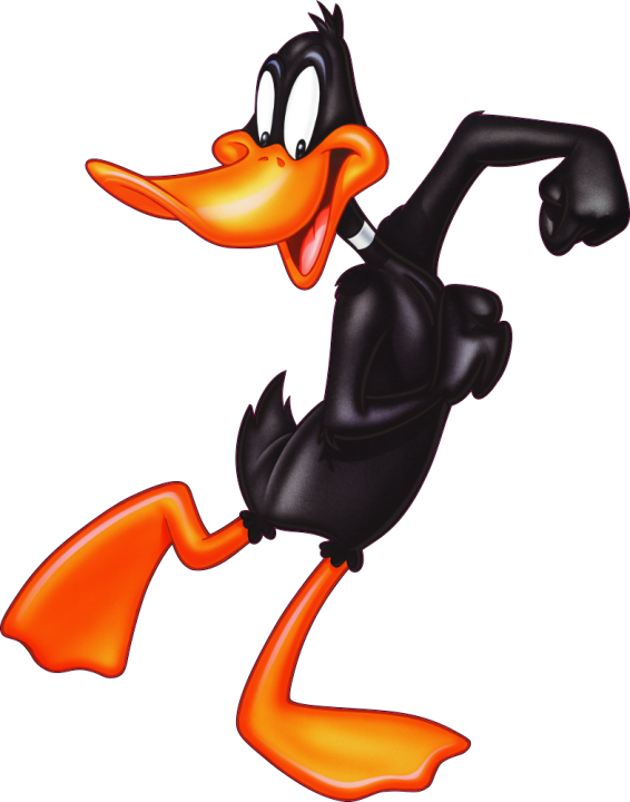 Autocollant Daffy Duck