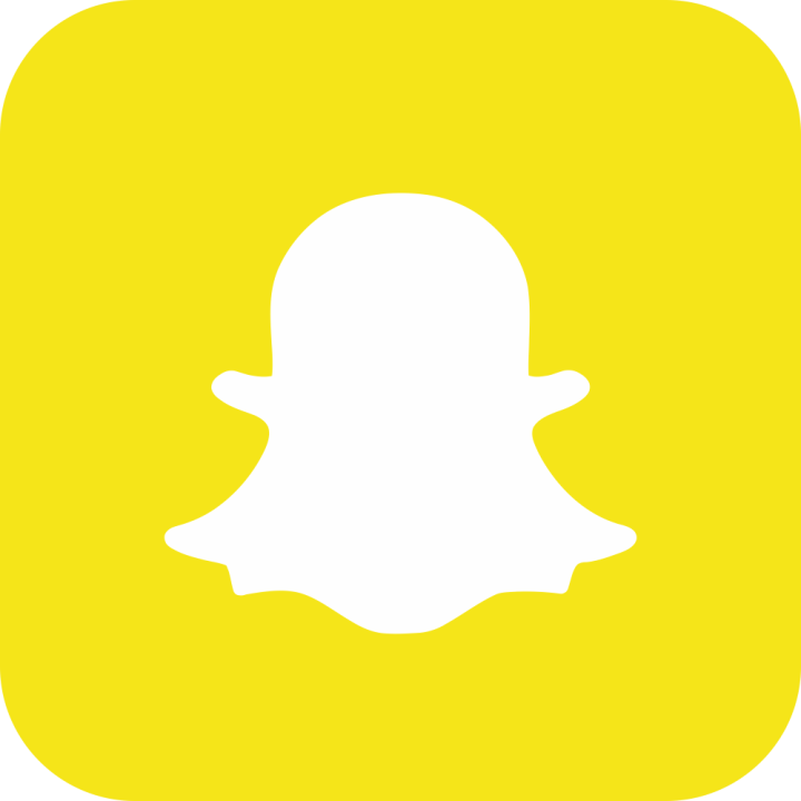 Autocollant Logo Réseau Social Snapchat