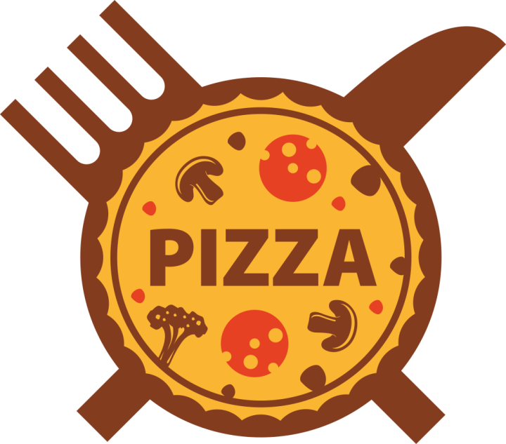 Autocollant Pizza Logo 2