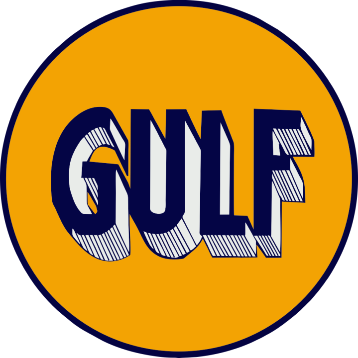 Autocollant Gulf 1920