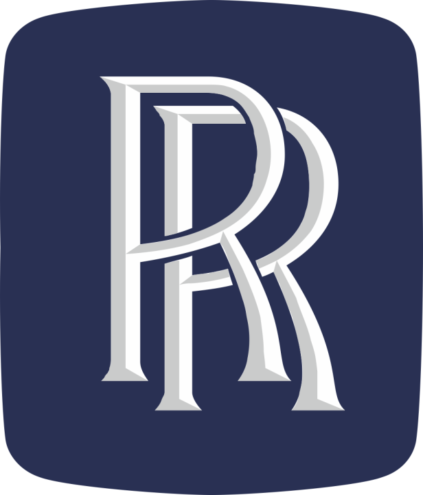 Autocollant Rolls Royce Logo