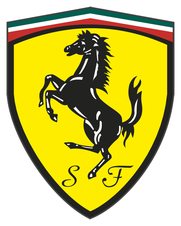 Autocollant Ferrari