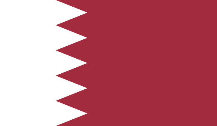Autocollant Drapeau Qatar