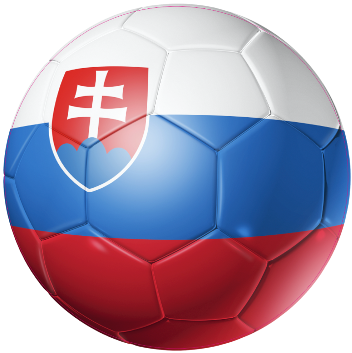 Autocollant Ballon Foot Slovaquie