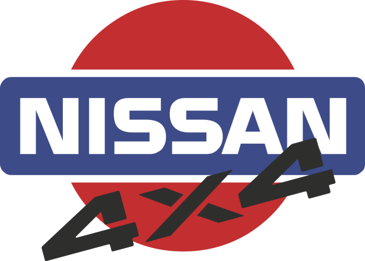 Autocollant Nissan Logo 4x4