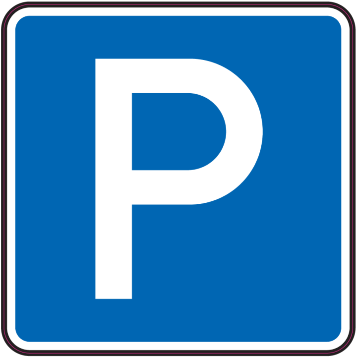 Autocollant Panneau Indication Parking