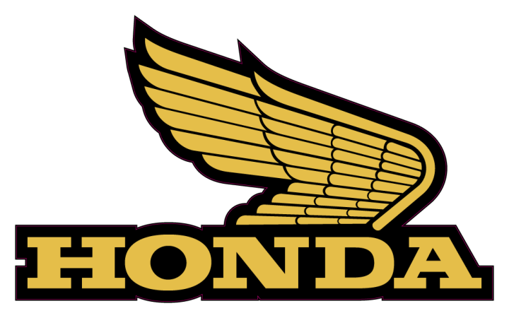 Autocollant Honda Old Logo Droit