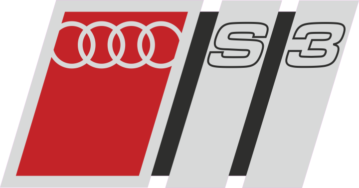 Autocollant Audi S3