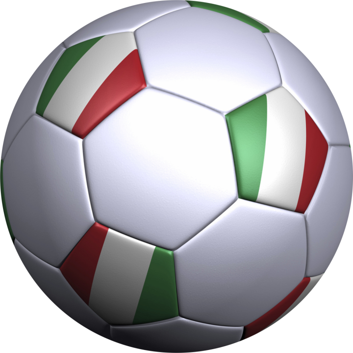 Autocollant Ballon Foot Italie