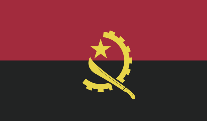 Autocollant Drapeau Angola