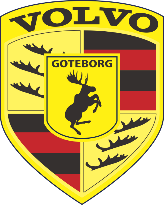 Autocollant Volvo Gothenburg Moose - droite
