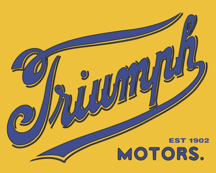 Autocollant Triumph Motors