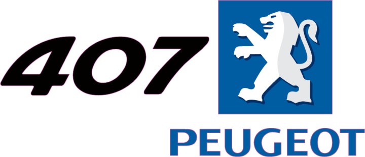 Autocollant Peugeot Logo 407 Droite