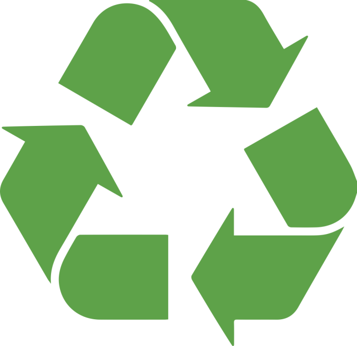 Autocollant Logo Recyclage