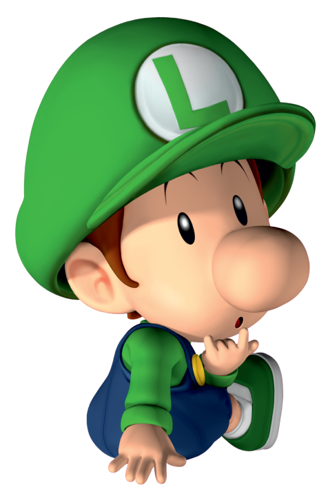 Autocollant Mario Baby Luigi