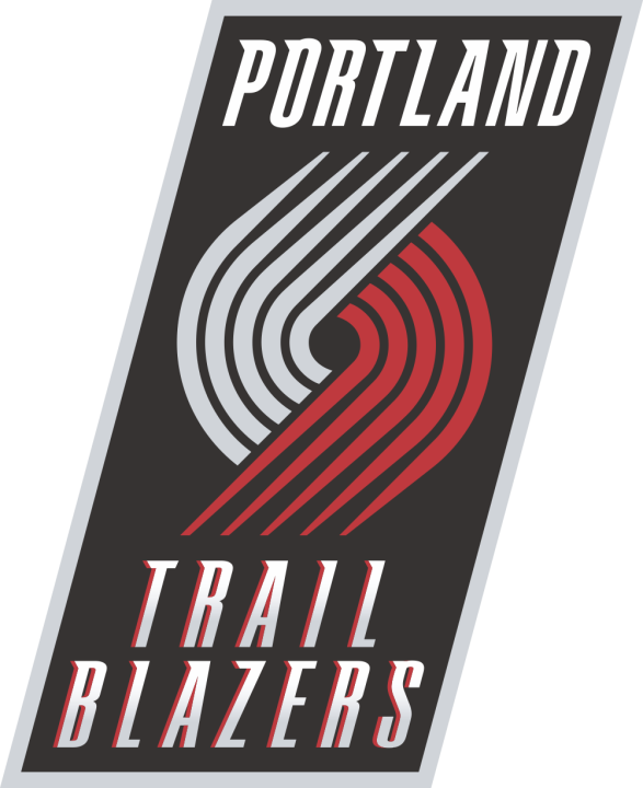 Autocollant Logo Nba Team Portland Trail Blazers